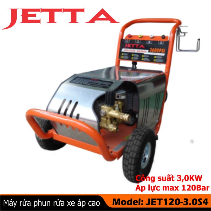Máy phun áp lực cao JET120-3.0S4 (3Kw)
